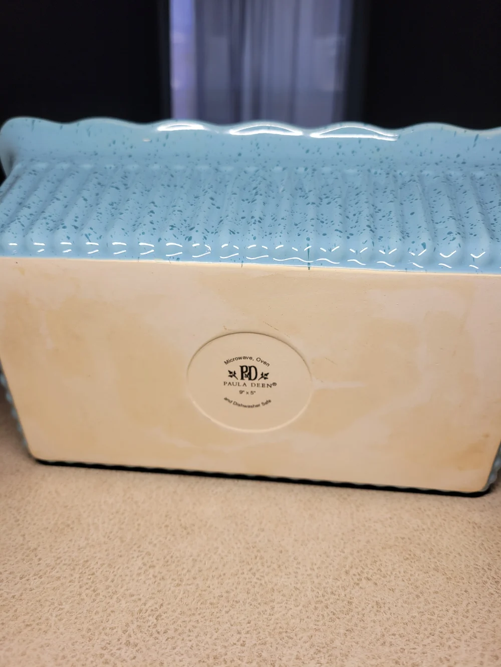 Paula Deen Stoneware Loaf Pan